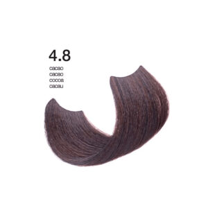 Exclusive Professional Hair Color Hi-Tech 100ml Fashion Brown / Μόνιμη Βαφή Μαλλιών Καστανό 4.8