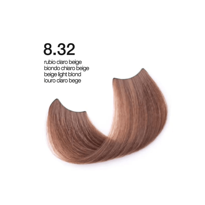 Exclusive Professional Hair Color Hi-Tech 100ml Beige / Μόνιμη Βαφή Μαλλιών Μπέζ 8.32