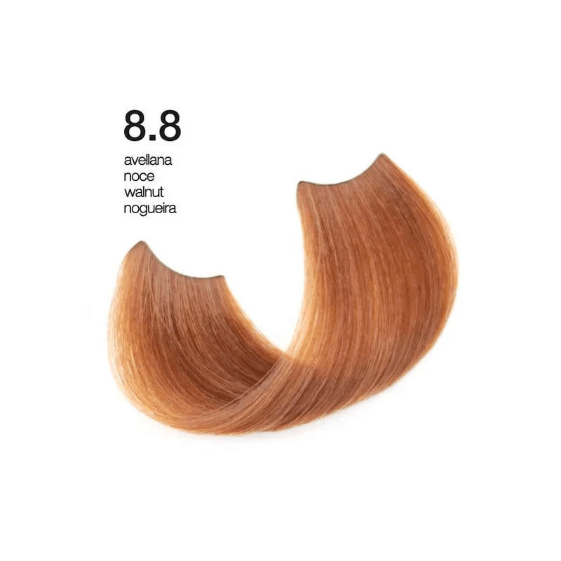 Exclusive Professional Hair Color Hi-Tech 100ml Fashion Brown / Μόνιμη Βαφή Μαλλιών Καστανό 8.8