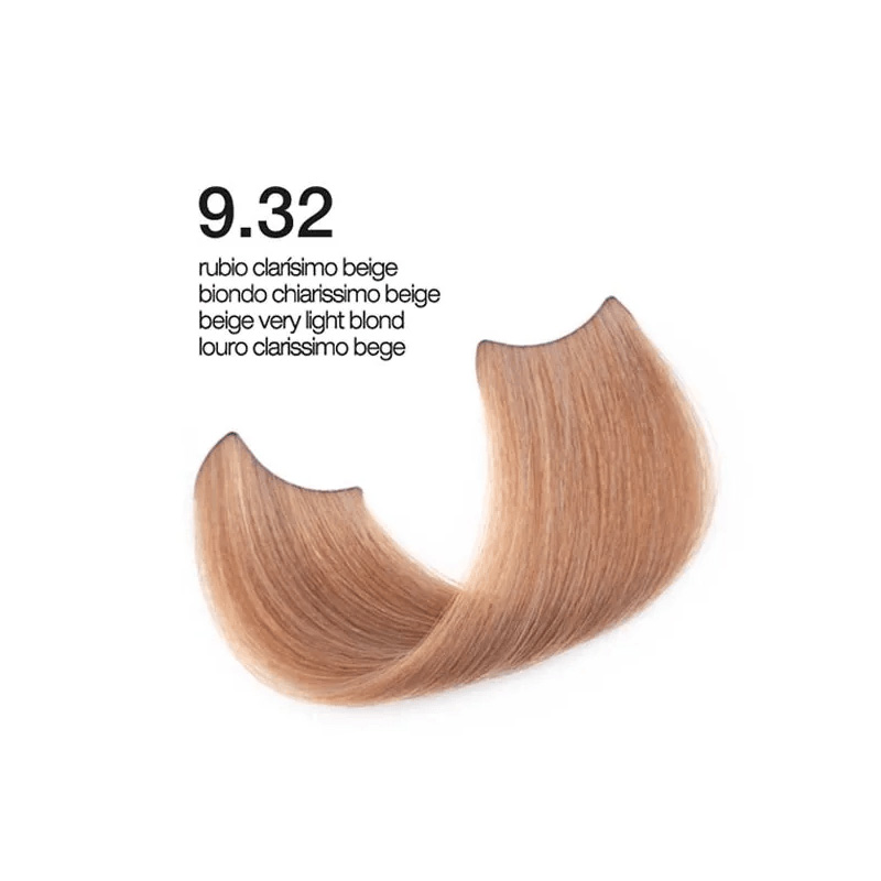 Exclusive Professional Hair Color Hi-Tech 100ml Beige / Μόνιμη Βαφή Μαλλιών Μπέζ 9.32