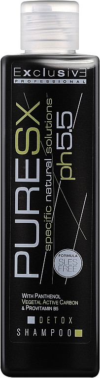 EXCLUSIVE PROFESSIONAL PURESX DETOX HAIR SHAMPOO 250ml