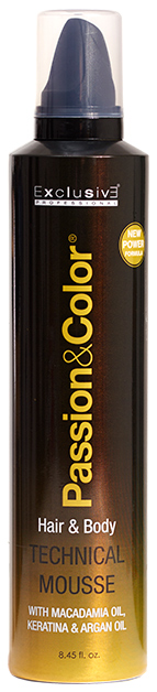Exclusive Professional Hair & Body Technical Mousse 250ml / Τεχνικός Αφρός