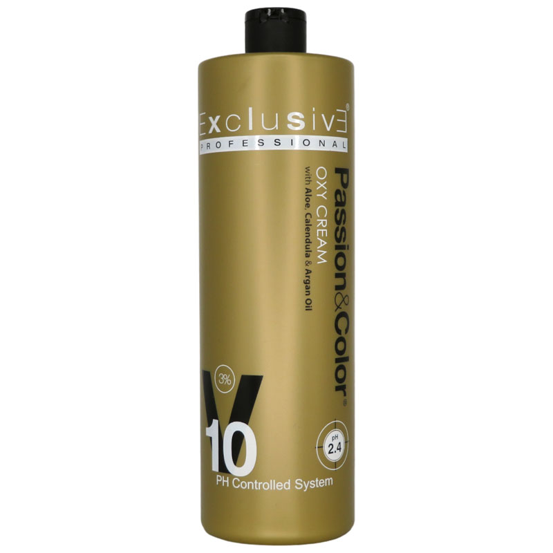 Exclusive Professional Passion & Color Oxy Cream 10vol / 3% Special Gold 1lt - Κρεμώδες Οξυζενέ