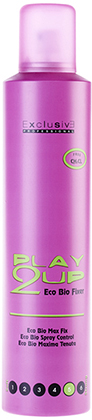 Play 2up Eco Bio Fixer Spray 300ml / Υγρή Λακ Μαλλιών Χωρίς Προωθητικό