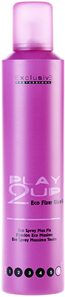Play 2up Eco Bio Fixer Glue Up Spray 300ml / Υγρή Λακ Μαλλιών Χωρίς Προωθητικό